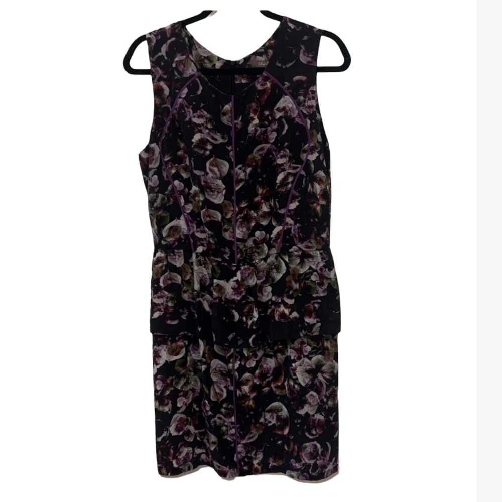 Charlie Jade Black and Purple Floral Dress